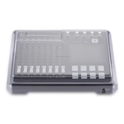 Tascam Mixcast 4 Podcaster with Decksaver cover / lid