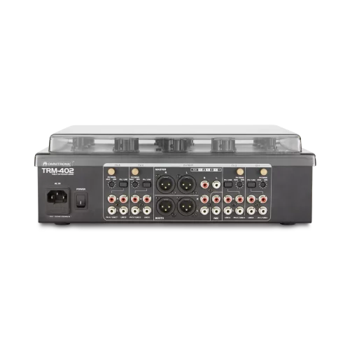 Omnitronic TRM-402 rotary mixer decksaver cover
